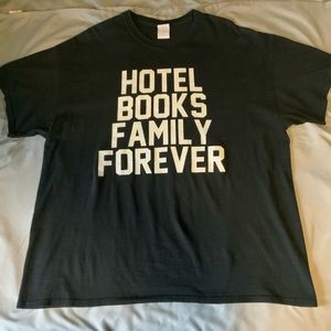 Hotel Books Short Sleeve Band Tee